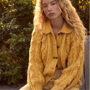 ***ISO*** Doen Rive Cardigan in Chamomile Size Large